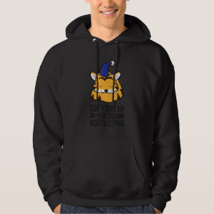 Tijger Pyjama Geef Niet Op Aan Je Dromen Blijf Sla Hoodie