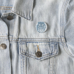 tijger ronde button 3,2 cm