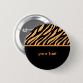 tijger ronde button 5,7 cm (Voorkant /achterkant)