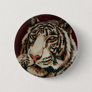 tijger ronde button 5,7 cm