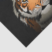 Tijger 's nachts tissuepapier (Detail)