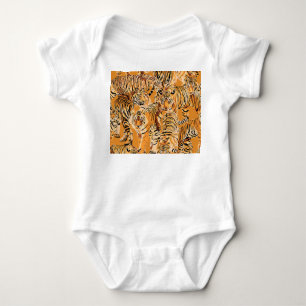 tijger safari wildlife patroon romper