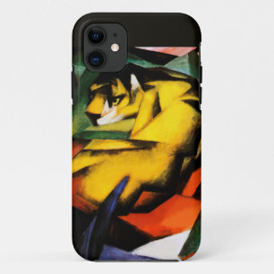 Tijger schilderij van Franz Marc iPhone 11 Hoesje