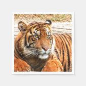 tijger servet (Voorkant)