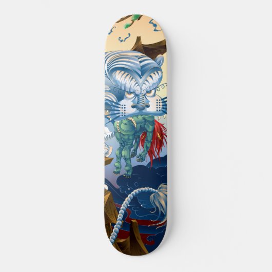tijger skateboard (Voorkant)