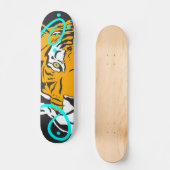 tijger skateboard (Voorkant)