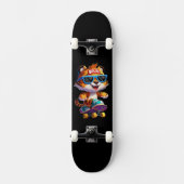 tijger skateboard (Voorkant)
