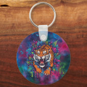 Tijger Sleutelhanger (Voorkant)