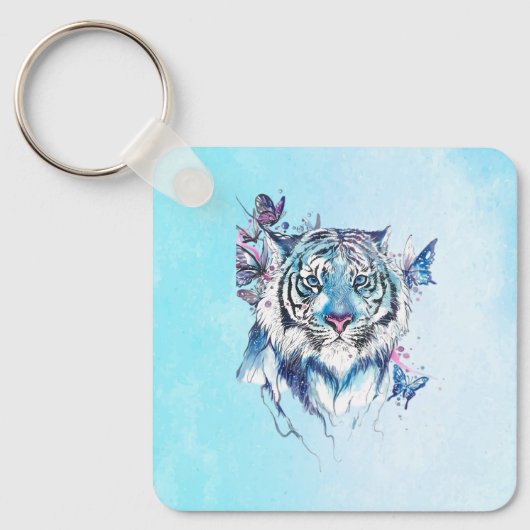 Tijger Sleutelhanger (Voorkant)