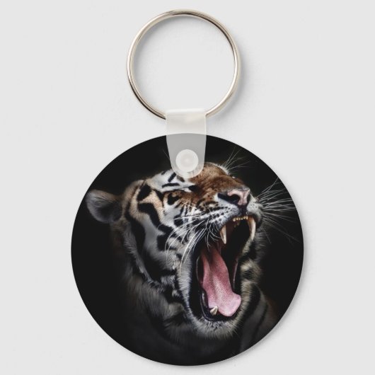 tijger sleutelhanger (Voorkant)