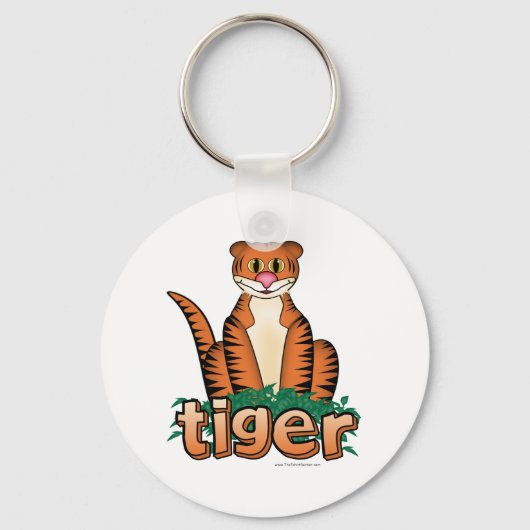TIJGER! SLEUTELHANGER (Voorkant)