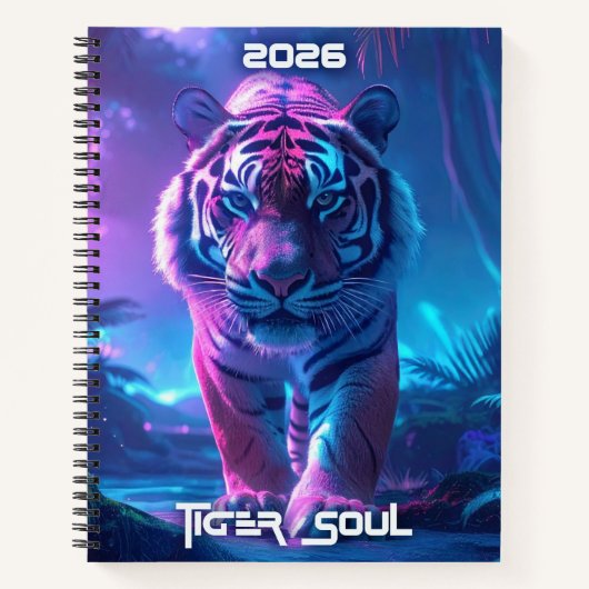 Tijger SOUL Journal Notitieboek (Voorkant)