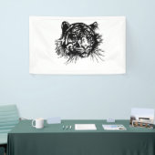 tijger spandoek (Beurs)