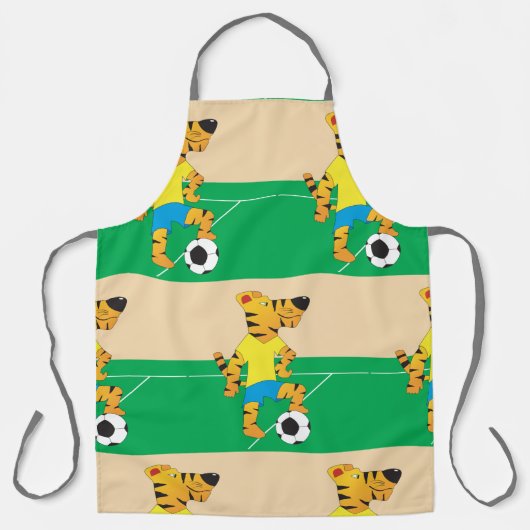 Tijger speelbal schort (Voorkant)