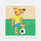 Tijger speelbal servet (Voorkant)