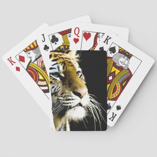 tijger speelkaarten (Achterkant)