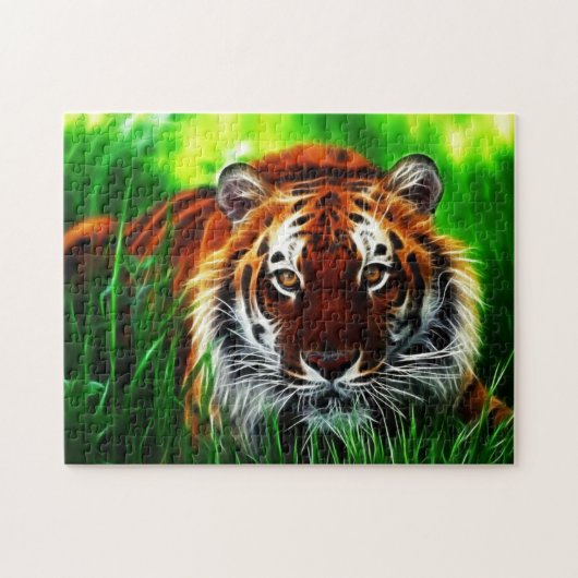 Tijger Spel Puzzel (Horizontaal)