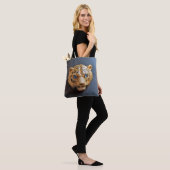 Tijger spelden tas (Op model)