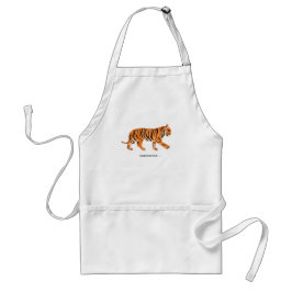 tijger standaard schort