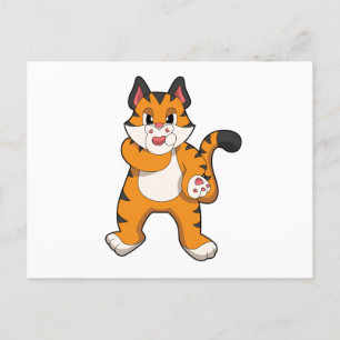 Tijger stil briefkaart