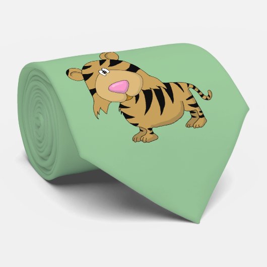 tijger stropdas (Opgerold)