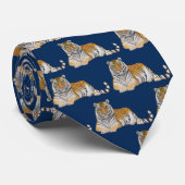 tijger stropdas (Opgerold)