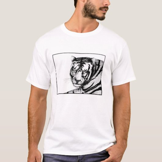 tijger t-shirt (Voorkant)