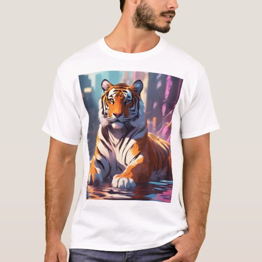 tijger t-shirt (Voorkant)