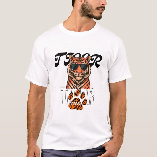 tijger t-shirt (Voorkant)