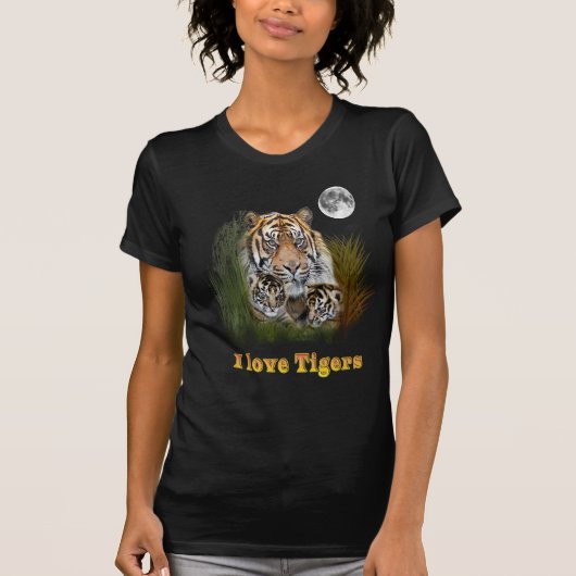 tijger t-shirt (Voorkant)
