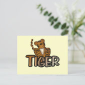 Tijger T-shirts en cadeautjes Briefkaart (Staand voorkant)