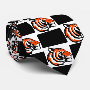 Tijger Team Mascotte Football Basketbal Necktie Stropdas