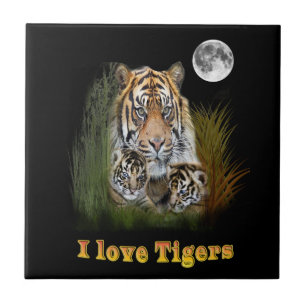 tijger tegeltje