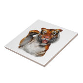 Tijger, tijger tegeltje (Zijkant)