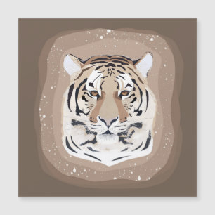 Tijger, tijgergezicht, symbool van 2022