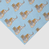 tijger tissuepapier (Detail)