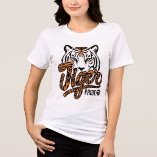 Tijger trots witte tijger grafische T-shirt
