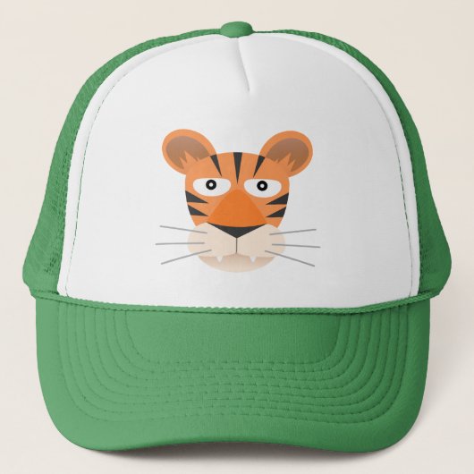 tijger trucker pet (Voorkant)