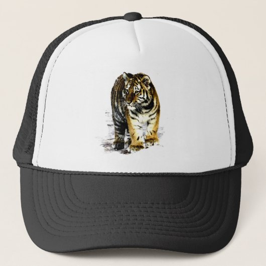 tijger trucker pet (Voorkant)