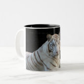 tijger tweekleurige koffiemok (Voorkant links)