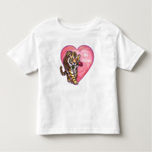 Tijger Valentijnsdag Kinder Shirts