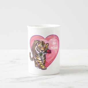 Tijger Valentijnsdag Porselein Kop
