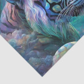 Tijger Vis Decoupage Tissuepapier (Detail)