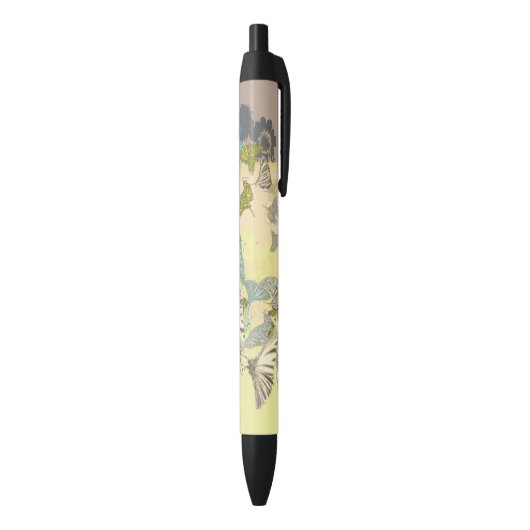 Tijger Vlinder Pen (Achterkant (Verticaal))