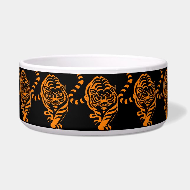 tijger voerbakje (Voorkant)