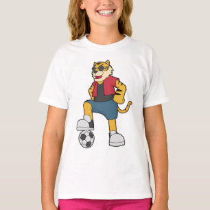 Tijger Voetbal Soccer T-shirt