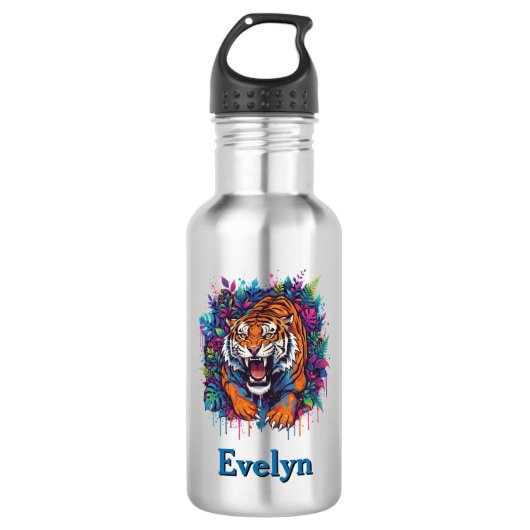 Tijger Waterfles (Voorkant)