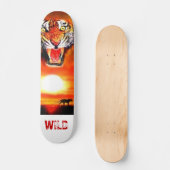 tijger, WILD Skateboard (Voorkant)