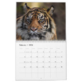 Tijger Wilde Dieren 2025 Kalender (Feb 2026)