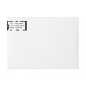 Tijger, wilde kat op zwart (Voorkant)